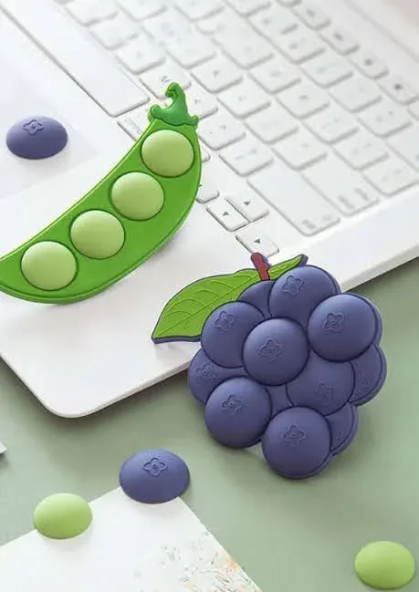 Iman con forma de uvas