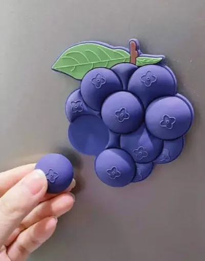 Iman con forma de uvas