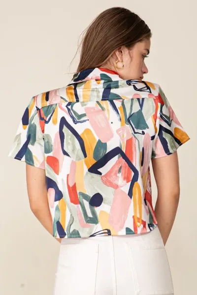 Blusa para Dama multicolor