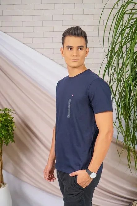 Camiseta Tommy Hilfiger para caballero color azul