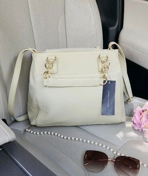 Bolso Tommy Hilfiger para dama color beige