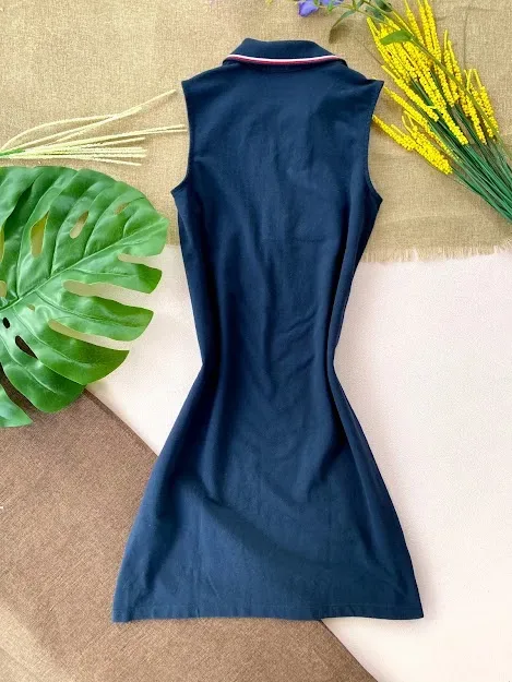 Vestido para dama Tommy Hilfiger color azul sin mangas