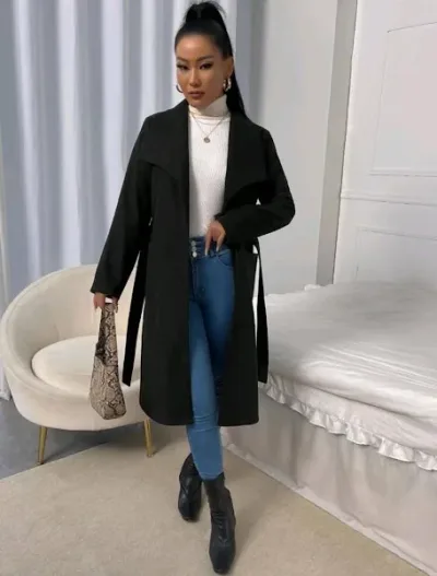 Cardigan para dama color negro