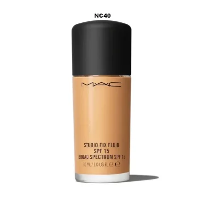 Base de maquillaje MAC para dama tono NC40