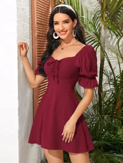 Vestido para Dama color vino