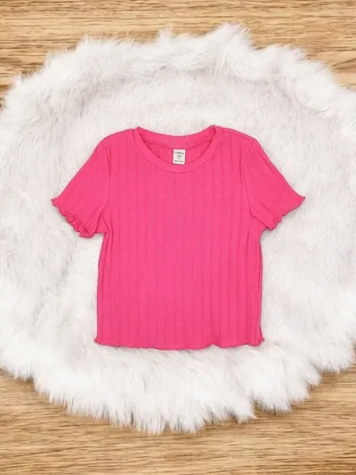 Blusa para niña color rosado