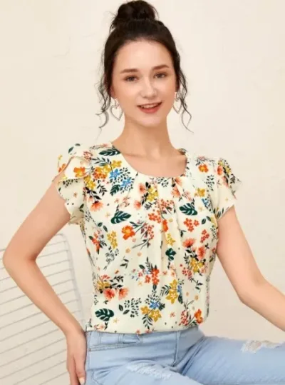 Blusa para dama multicolor