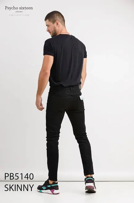 Jeans Psycho Sixteen para caballero skinny PB5140