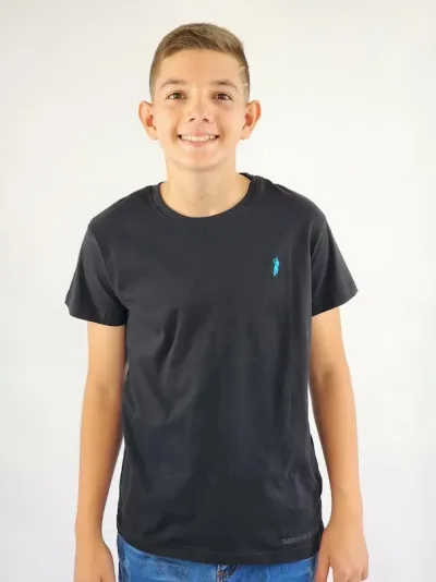 Camiseta Cambrige Polo para niño color negro