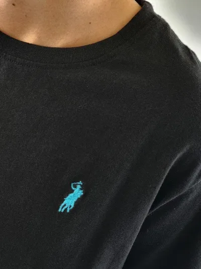 Camiseta Cambrige Polo para niño color negro