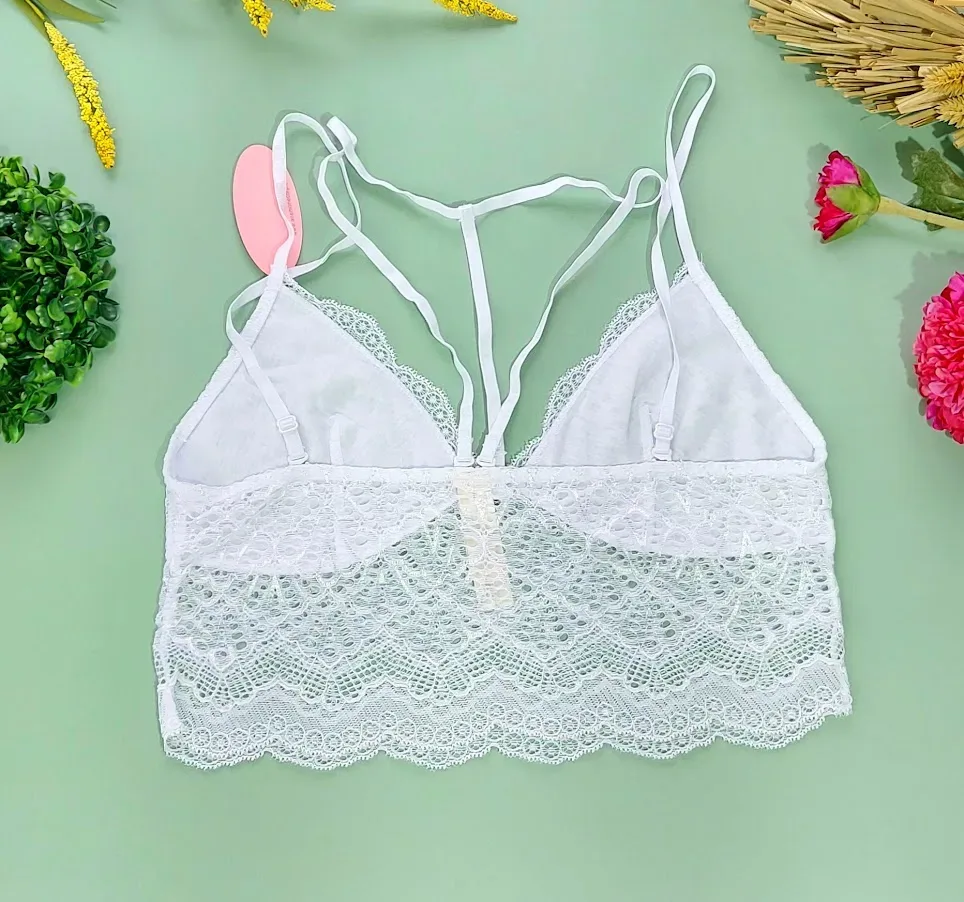 Bralette para dama color blanco hueso