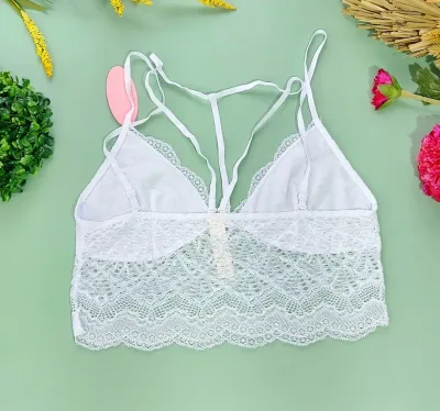 Bralette para dama color blanco hueso