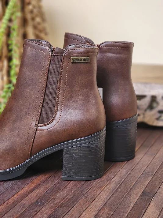 Botines Sabata para dama KYOTO-0924 BROWN