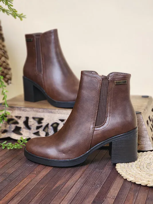 Botines Sabata para dama KYOTO-0924 BROWN