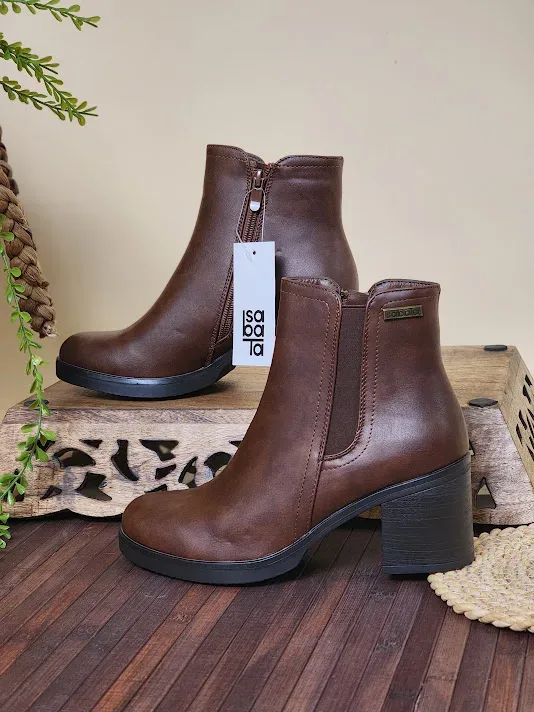 Botines Sabata para dama KYOTO-0924 BROWN
