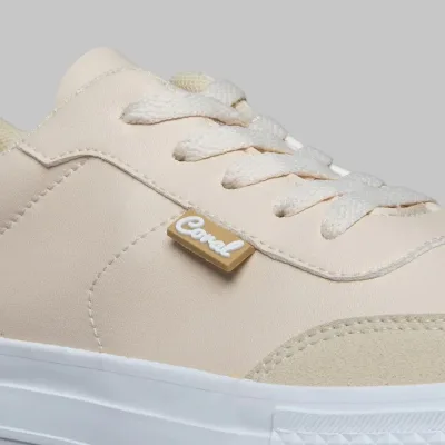 Tenis Amber Sand para dama color beige