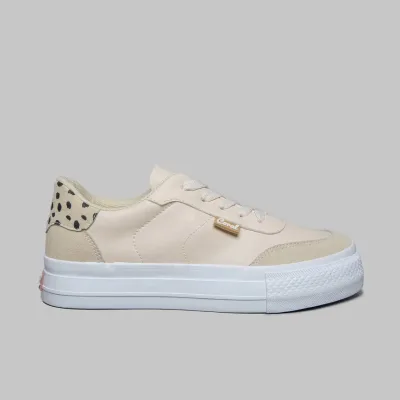 Tenis Amber Sand para dama color beige