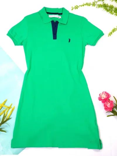 Vestido Cambridge Polo Club para Dama color verde