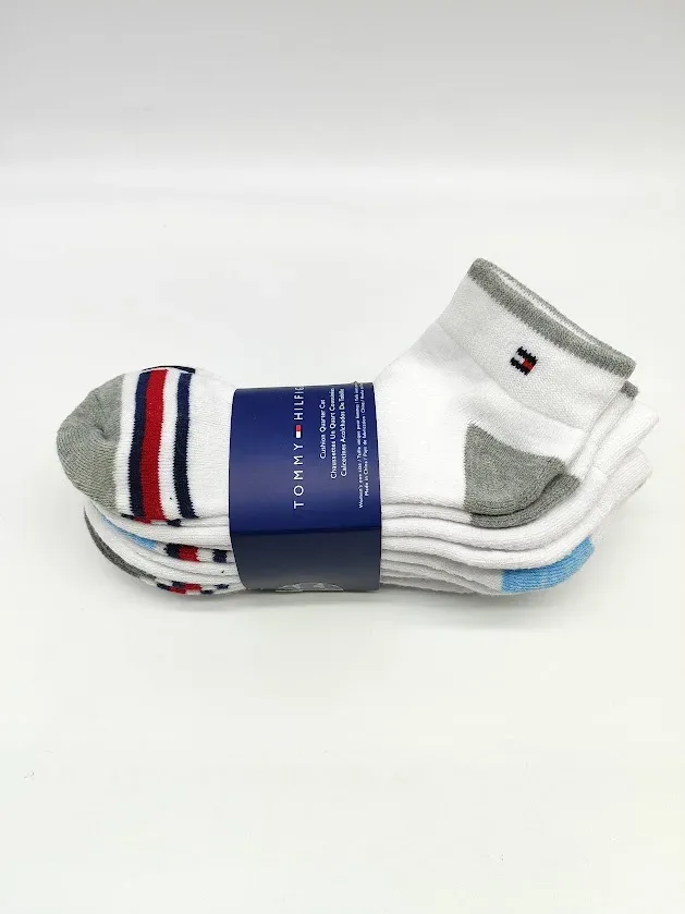 Set 6 pares de medias Tommy Hilfiger para dama