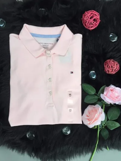 Camiseta Tommy Hilfiger para dama color rosado