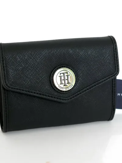 Cartera Tommy Hilfiger color negro
