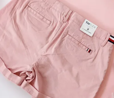 Short Tommy Hilfiger para dama color rosa