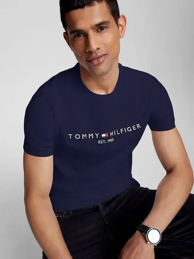 Camiseta Tommy Hilfiger para caballero color azul