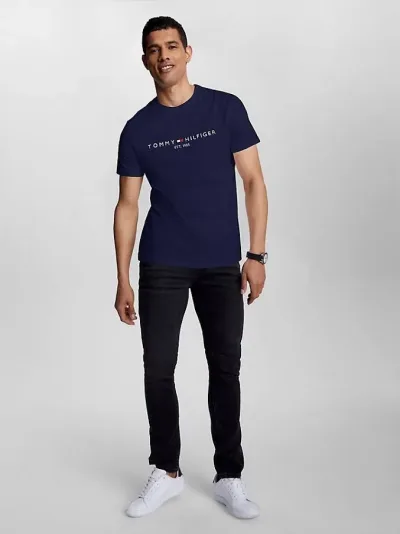 Camiseta Tommy Hilfiger para caballero color azul