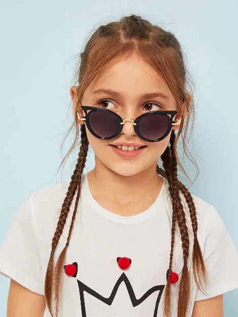 Lentes para niña color negro