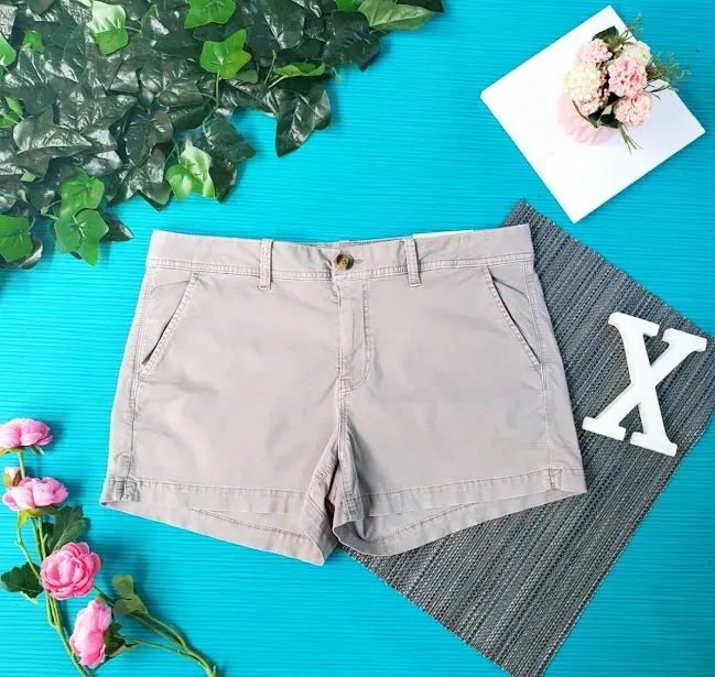 Short American Eagle para mujer color gris