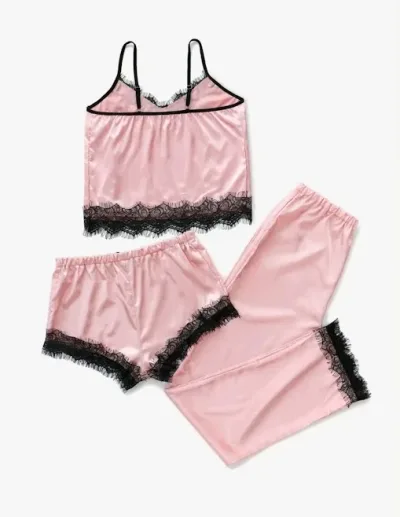 Pijama para dama color rosa