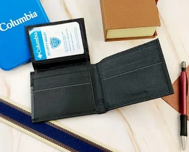 Billetera Columbia para caballero color negro