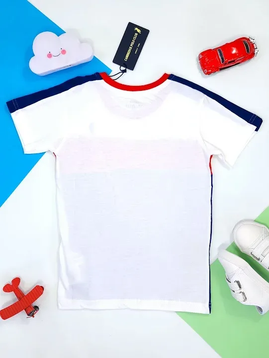 Camiseta Cambrige Polo para niño multicolor