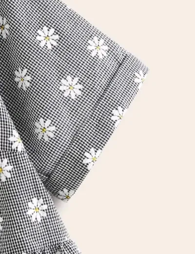 Blusa plus para dama color gris