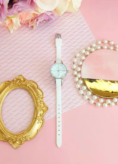 Reloj MIYKON para dama color blanco
