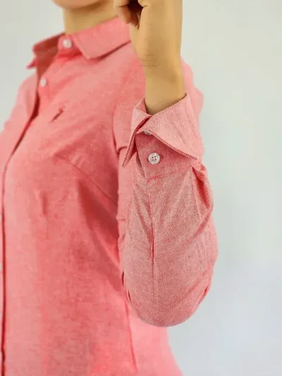 Camisa manga larga Cambrige Polo para dama