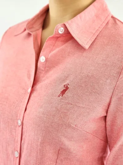 Camisa manga larga Cambrige Polo para dama