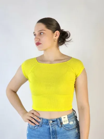 Blusa para dama color verde