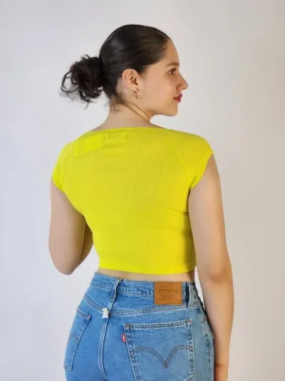 Blusa para dama color verde