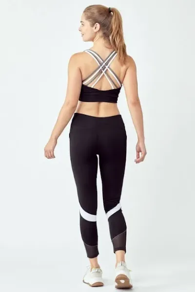 Conjunto deportivo para dama color negro