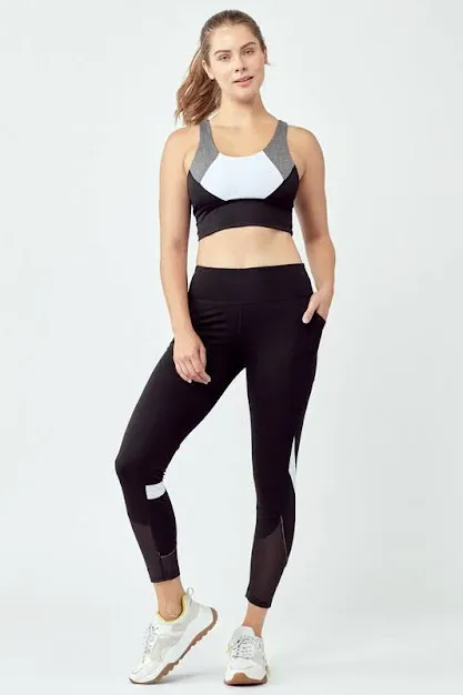Conjunto deportivo para dama color negro