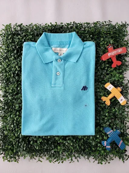 Camiseta Aeropostale para caballero color celeste