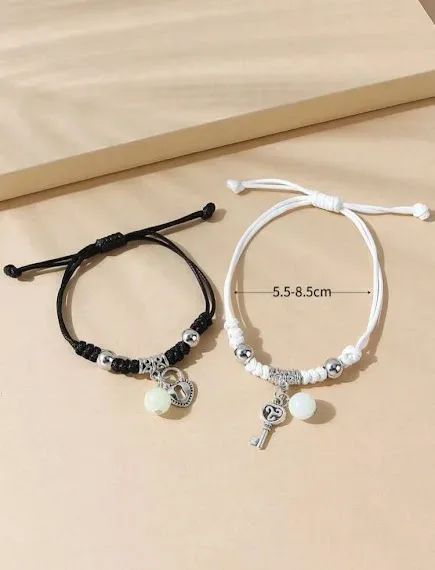 Set de pulseras multicolor