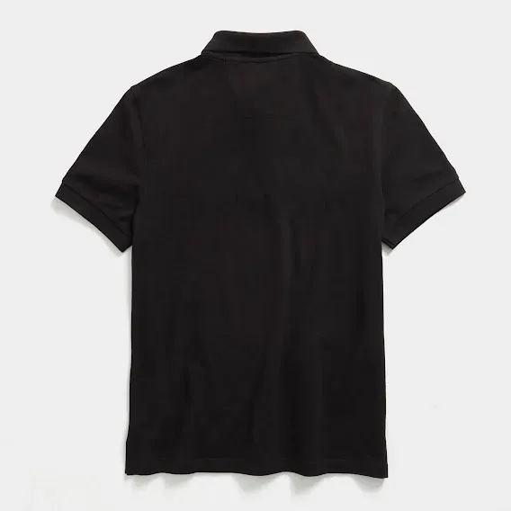 Camiseta Náutica Slim Fit para caballero color negro
