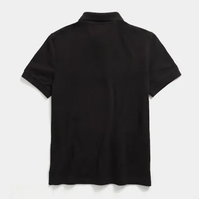 Camiseta Náutica Slim Fit para caballero color negro