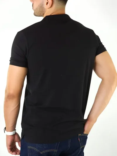 Camiseta Cambrige Polo Club para Caballero color negro