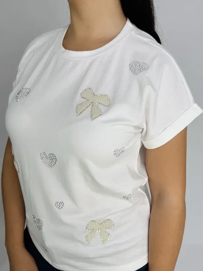 Blusa color blanco para Dama