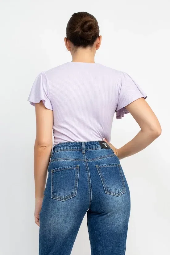 Blusa para dama color lila