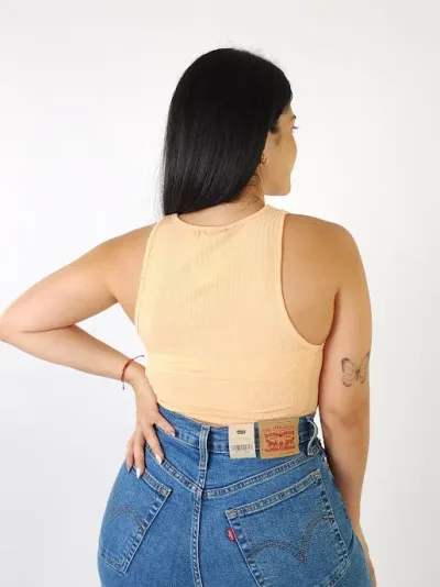 Blusa para dama color melón