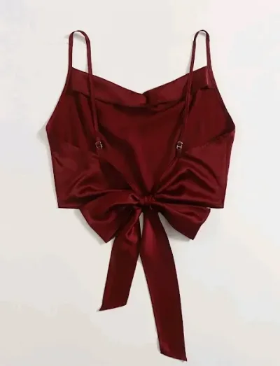 Blusa para dama color vino